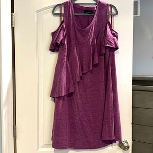 Lane Bryant purple dress